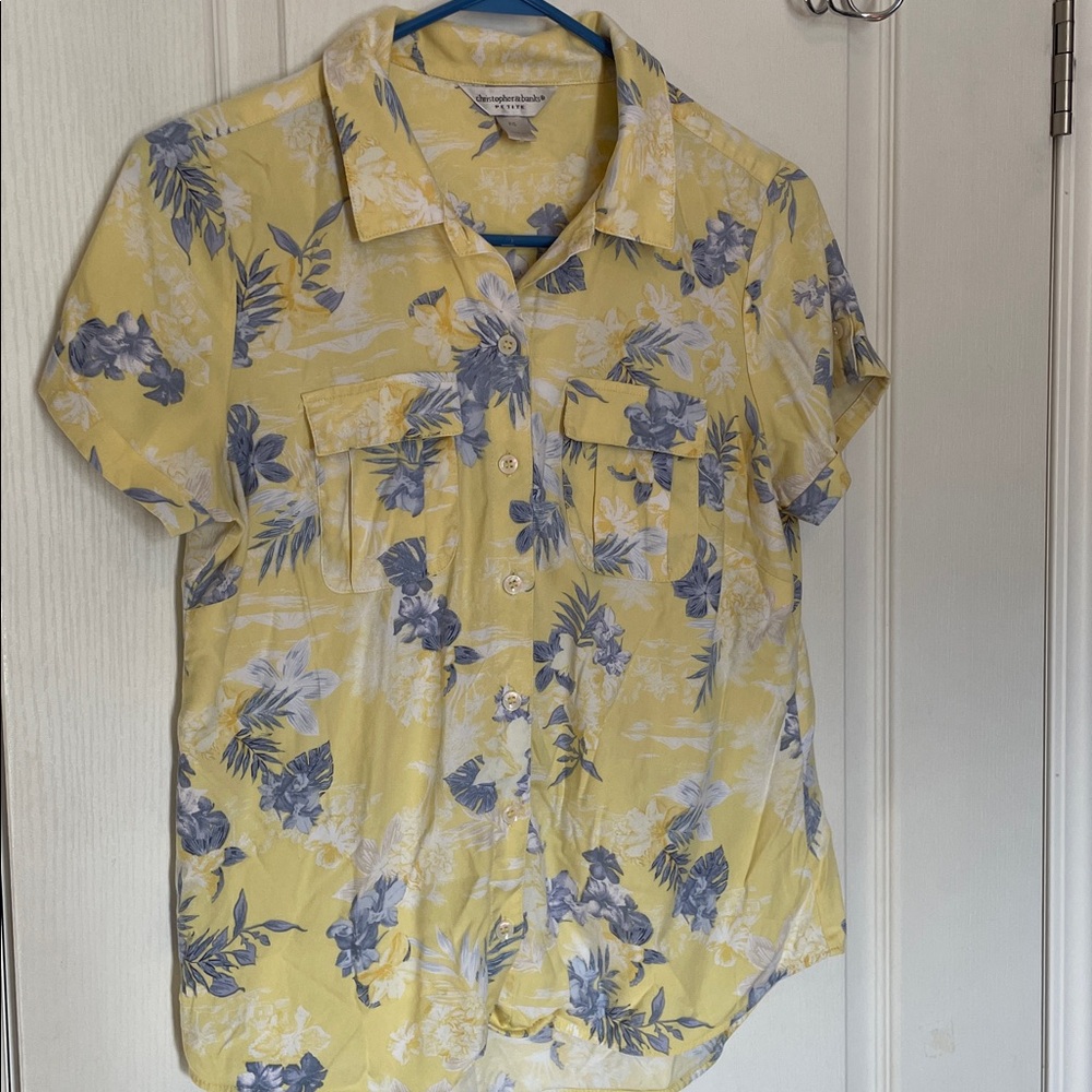 Christopher & Banks Button-Up Top